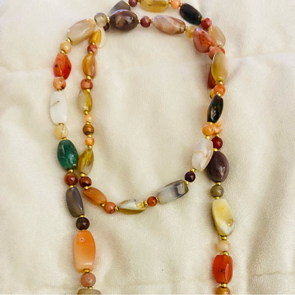 Vintage Glass Quartz/ crystals necklaces - Picture 7 of 9